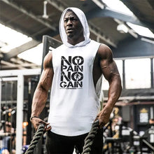 Load image into Gallery viewer, No Pain No Gain Training Tank Hoodie