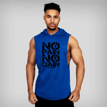 Load image into Gallery viewer, No Pain No Gain Training Tank Hoodie