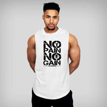 Load image into Gallery viewer, No Pain No Gain Training Tank Hoodie