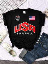 Load image into Gallery viewer, USA Women's Basketball Tshirt