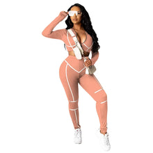 Load image into Gallery viewer, Zip-Up Andromeda Swag Active Sports Set
