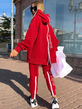 Load image into Gallery viewer, Stylefan Fashion Swag Tracksuit with Hood