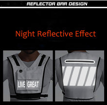 Load image into Gallery viewer, Live Great Reflective Swag Training Vest