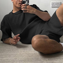 Load image into Gallery viewer, Corduroy Swag Men's Shorts Set
