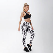 Load image into Gallery viewer, Concrete Mosaic Swag Leggings