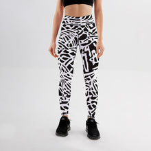 Load image into Gallery viewer, Concrete Mosaic Swag Leggings