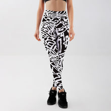 Load image into Gallery viewer, Concrete Mosaic Swag Leggings