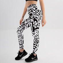 Load image into Gallery viewer, Concrete Mosaic Swag Leggings
