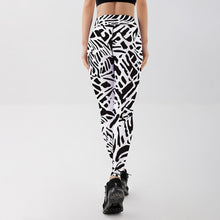 Load image into Gallery viewer, Concrete Mosaic Swag Leggings