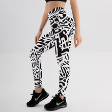 Load image into Gallery viewer, Concrete Mosaic Swag Leggings