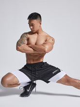 Load image into Gallery viewer, Sportive Side Pocket Stash Compression Athletic Shorts