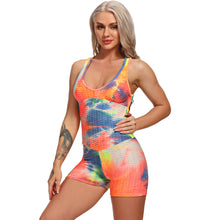 Load image into Gallery viewer, Textured Tie Dye Sports Fit Active Suit