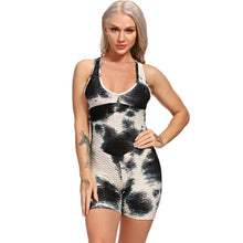 Load image into Gallery viewer, Textured Tie Dye Sports Fit Active Suit