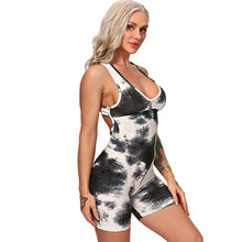 Load image into Gallery viewer, Textured Tie Dye Sports Fit Active Suit