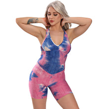 Load image into Gallery viewer, Textured Tie Dye Sports Fit Active Suit