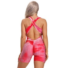 Load image into Gallery viewer, Textured Tie Dye Sports Fit Active Suit