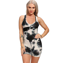 Load image into Gallery viewer, Textured Tie Dye Sports Fit Active Suit