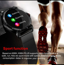 Load image into Gallery viewer, K88H Plus Fitness Smart Watch non-waterproof 1.3 inch Metallic Band