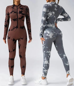 Marble Fit Abstract Sports Swag Fit Bodysuit