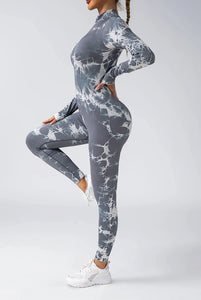 Marble Fit Abstract Sports Swag Fit Bodysuit