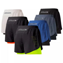 Load image into Gallery viewer, Men&#39;s Simple Swag Running Shorts with Back Pocket and Cell Trainer
