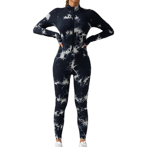 Marble Fit Abstract Sports Swag Fit Bodysuit