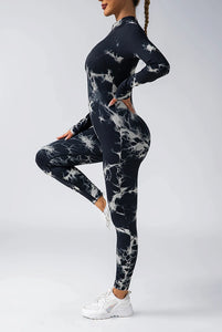 Marble Fit Abstract Sports Swag Fit Bodysuit