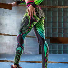 Load image into Gallery viewer, Tropical Dragonfly Swag Leggings
