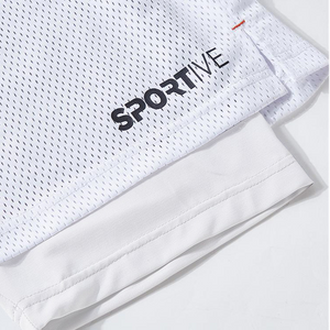 Sportive Side Pocket Stash Compression Athletic Shorts