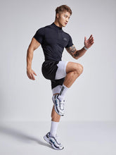 Load image into Gallery viewer, Sportive Side Pocket Stash Compression Athletic Shorts
