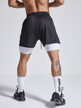 Load image into Gallery viewer, Sportive Side Pocket Stash Compression Athletic Shorts
